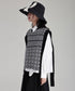 Geometric Jacquard Knit Vest